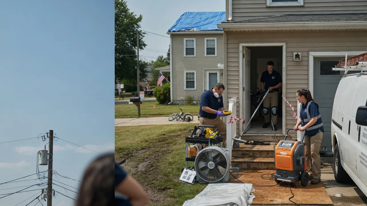 Water Damage Repair in Bowen, IL near me